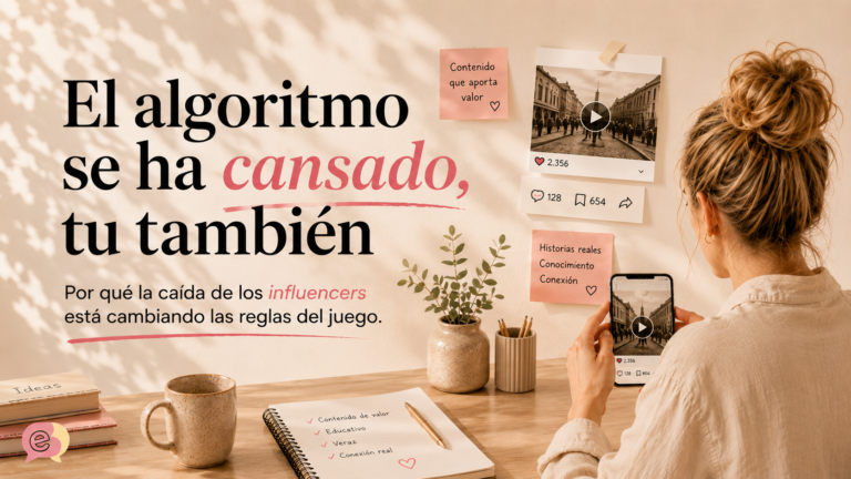 El algoritmo se ha cansado… y tú también